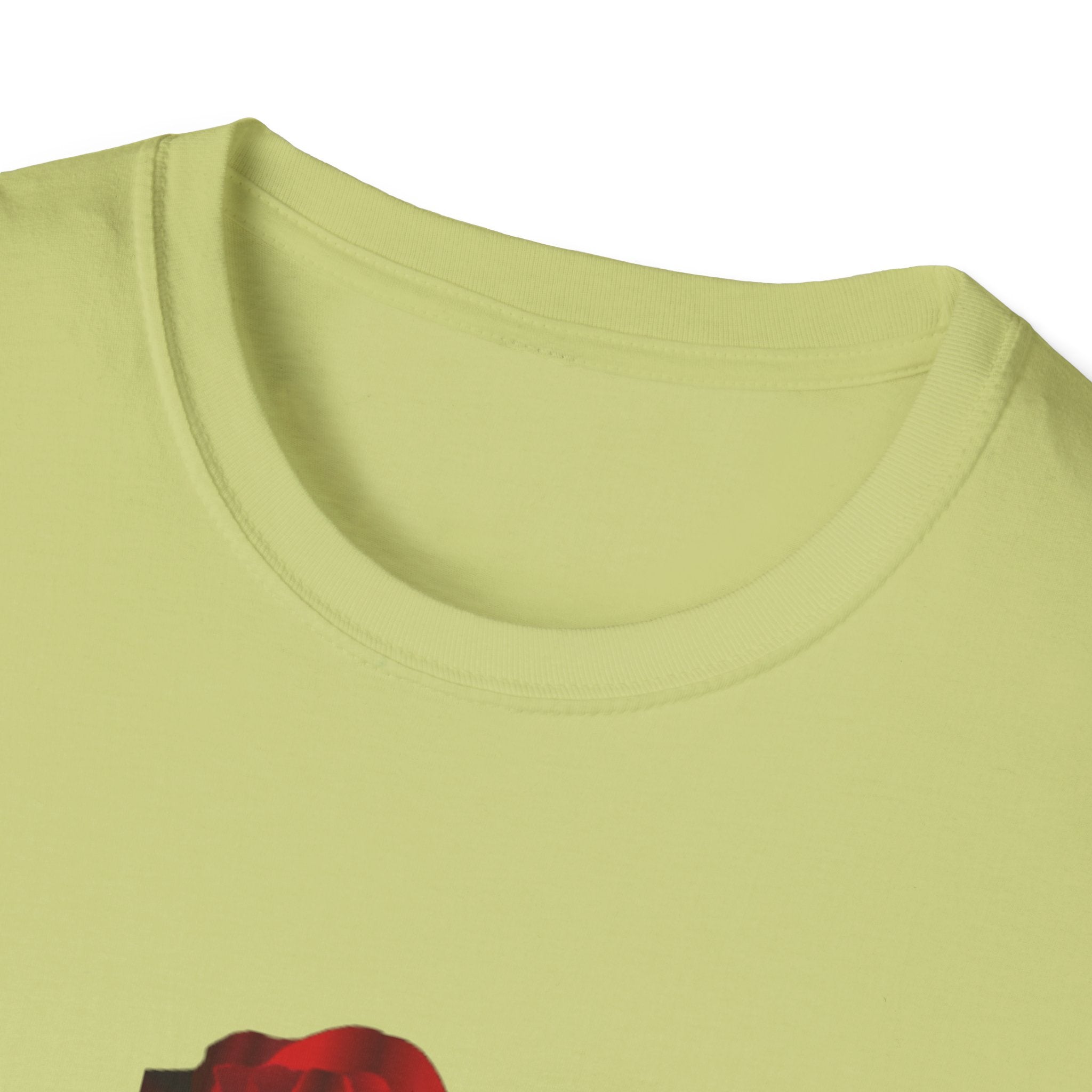 Skeleton Hand & Red Rose T-Shirt — 'One day you'll die. Relax.' Gothic Casual Tee