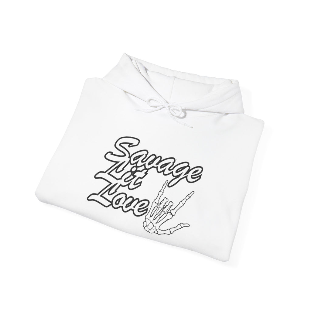 Hoodie Unisex Sweatshirt (White)